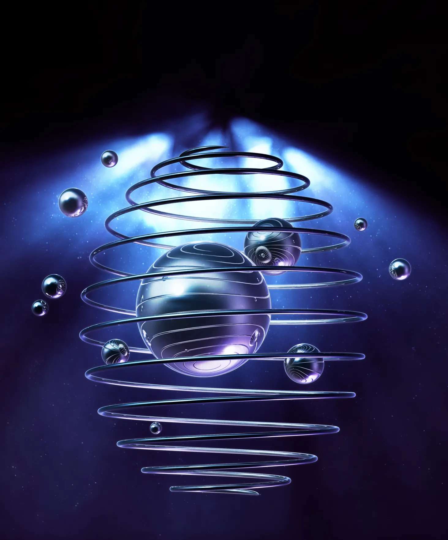 Cover illustration for Chemistry: Atoms First, Second Edition